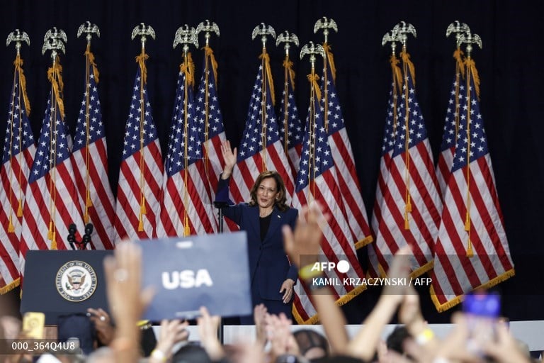 Kamala Harris invigorates Democrats in swing state Pennsylvania